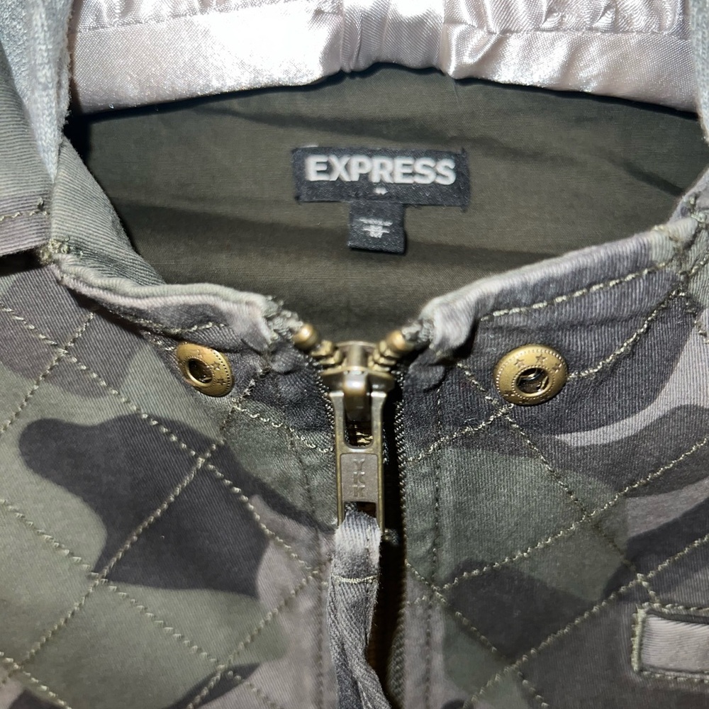 Express Camo Hooded Jacket